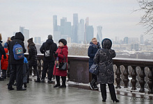 Новый год в Москве. Воробьевы Горы